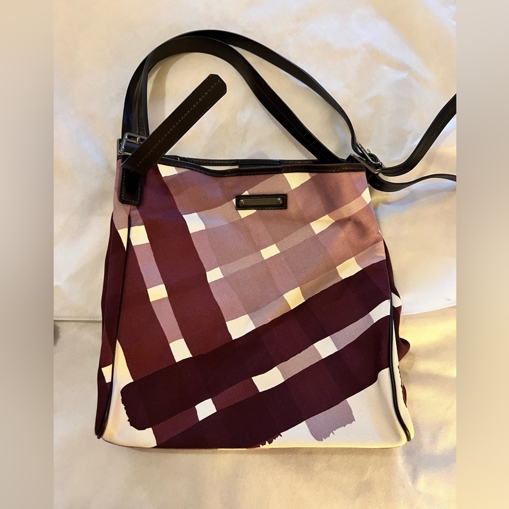 Brand new with Nordstrom Tag Authentic Burberry Canvas Bag